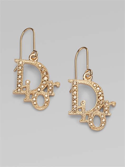 Miss Dior Earrings Gold